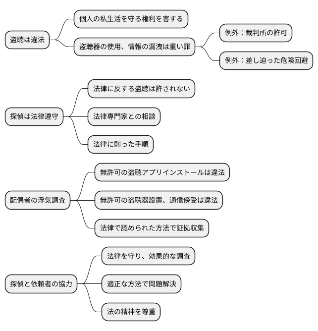 盗聴の法的側面