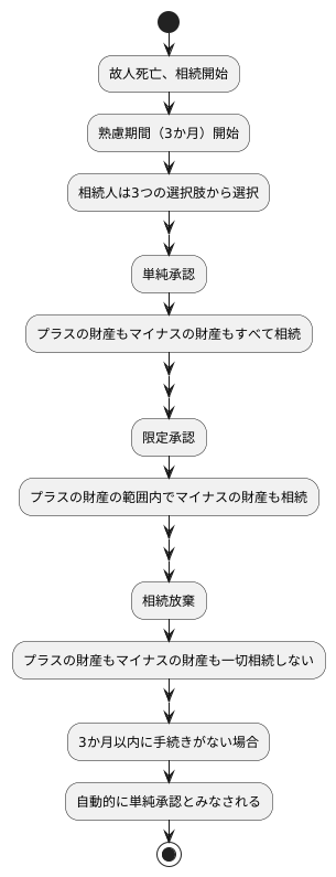 3ヶ月の熟慮期間