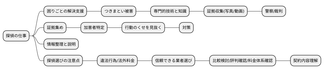 探偵の役割