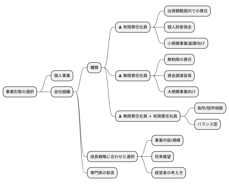 会社形態の選択