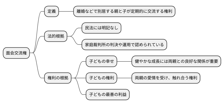 法律で定められていない権利