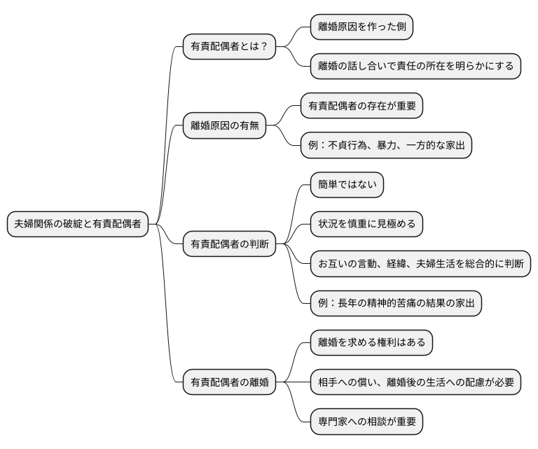 有責配偶者の定義