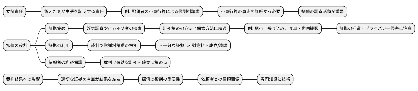 探偵と立証責任