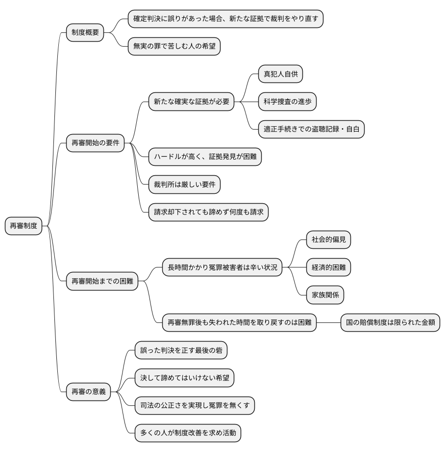 再審という希望の光